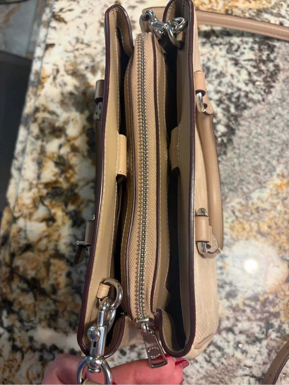 Coach Savannah small carryall